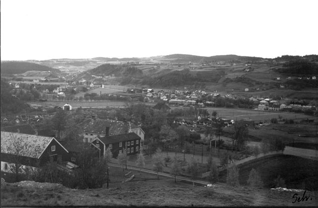 Berg prestegård ca 1933. Foto: Schrøder