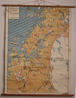 Billedkart over Norge. Alfred Flønes