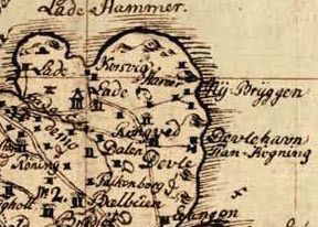 Utsnitt fra kart 1793