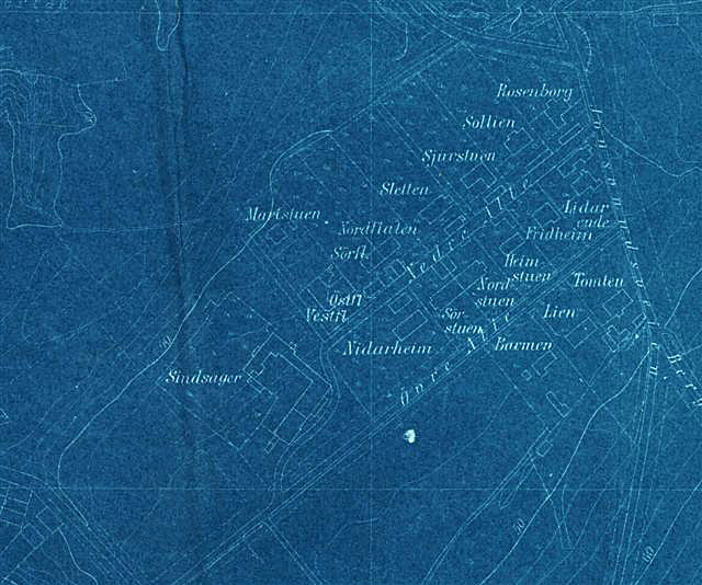 Kart fra 1914